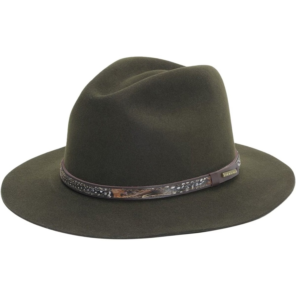 Stetson Wool Jackson Hat - Sage - Medium
